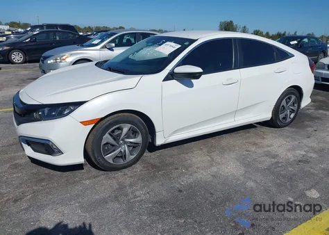 2020 Honda Civic Lx z USA, uszkodzony, nr VIN 2HGFC2F6XLH592369